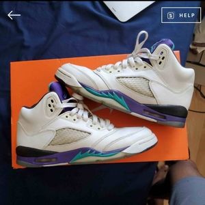 2013 Jordan 5 Grape size 5.5y